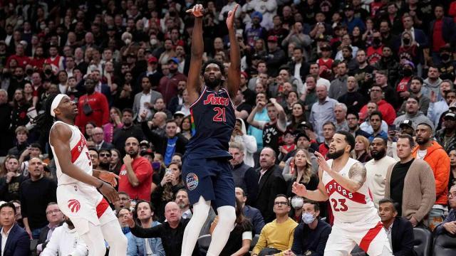 云游戏-恩比德致胜三分打破心魔,不为复仇只想赢下系列赛